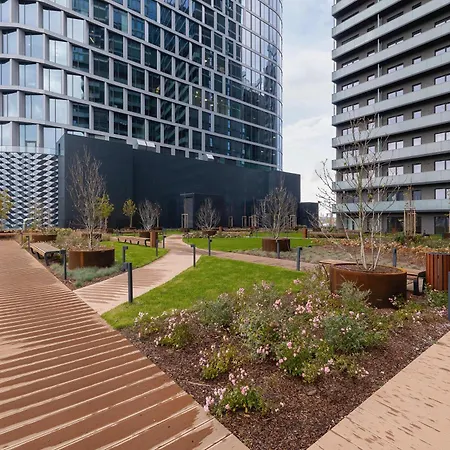 Luksusowe, Klimatyzowane W Centrum Katowic Z Pieknym Widokiem Na Miasto, Wanna Z Hydromasazem, Biurkiem I Parkingiem By Renters Prestige *