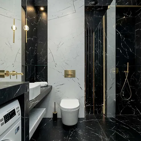 Luksusowe, Klimatyzowane W Centrum Katowic Z Pieknym Widokiem Na Miasto, Wanna Z Hydromasazem, Biurkiem I Parkingiem By Renters Prestige Apartmán